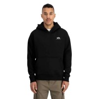 суичър,мъжки,пуловери,alpha,industries,basic,tpu,sl,hoodie,black,chrome,(black)