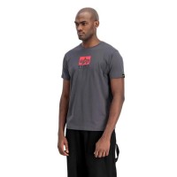 тениска,мъжки,тениски,alpha,industries,satin,logo,t,short,sleeve,t,shirt,vintage,grey,(grey)