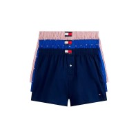 боксерки,мъжко,бельо,tommy,hilfiger,um0um03613,boxers,3,units,purply,navy,flag,noble,blue,(multicolor)