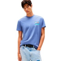 тениска,мъжки,тениски,tommy,jeans,dna,flag,play,regular,fit,short,sleeve,t,shirt,soft,sapphire,(blue)