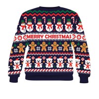 блуза,детски,блузи,guirma,snowman,christmas,sweater,multicolor,(blue)