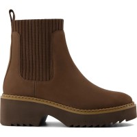обувки,дамски,боти,toms,millie,boots,brown,(dark,brown)