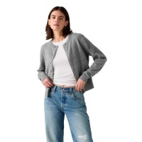 жилетка,мъжки,пуловери,дамски,пуловери,levi´s,®,tara,super,soft,cardigan,grey,(dark,heather,grey)