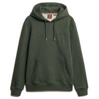 суичър,мъжки,пуловери,superdry,essential,logo,hoodie,deep,forest,green,marl,new,(green)