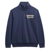 блуза,мъжки,пуловери,superdry,vintage,athletic,half,zip,sweatshirt,lauren,navy,(blue)