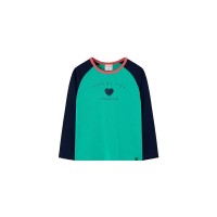 тениска,мъжки,тениски,дамски,тениски,boboli,knit,long,sleeve,t,shirt,green,(emerald)