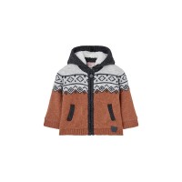 яке,детски,якета,и,палта,boboli,knitwear,jacket,brown,(boiler)