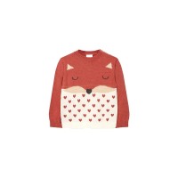 блуза,детски,блузи,boboli,knitwear,sweater,boiler,(red)