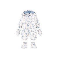 пижама,детски,пижами,boboli,technical,pyjama,bear,print,(white)