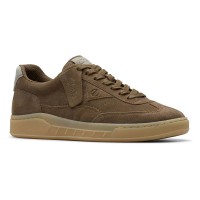 обувки,мъжки,маратонки,clarks,shoes,craftrally,ace,trainers,khaki,combi,(brown)