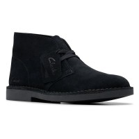 обувки,дамски,боти,clarks,shoes,desert,bt,evo,booties,black,(black,suede)