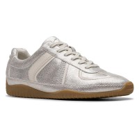обувки,дамски,маратонки,clarks,shoes,meridor,lo,trainers,metallic,combi,(golden)