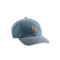 шапка,всички,шапки,levi´s,®,monogram,cap,indigo,mid,wash,8,(blue)