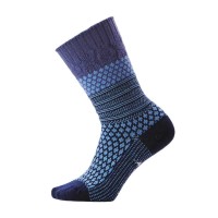 чорапи,мъжки,чорапи,smartwool,everyday,cozy,popcorn,cable,crew,socks,blue,(serene,blue)