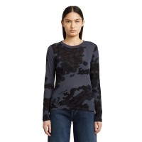 тениска,дамски,тениски,g,star,aop,slim,long,sleeve,t,shirt,india,ink,forest,camo,(grey)