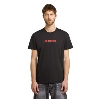тениска,мъжки,тениски,дамски,тениски,g,star,gel,print,short,sleeve,t,shirt,black,(dark,black)