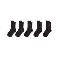 чорапи,мъжки,чорапи,дамски,чорапи,g,star,kiln,socks,5,pairs,black,(black)
