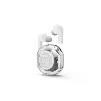 слушалки,слушалки,gembird,twst,01,wireless,earphones,white,transparent,(white)