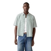 риза,с,къс,ръкав,мъжки,ризи,levi´s,®,zandt,cropped,short,sleeve,shirt,green