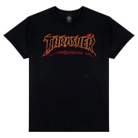 тениска,мъжки,тениски,thrasher,cracked,by,exteenager,short,sleeve,t,shirt,black,(black)