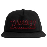 шапка,с,козирка,всички,шапки,thrasher,shadow,mag,logo,snapback,cap,black