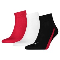 чорапи,мъжки,чорапи,puma,lifestyle,short,socks,3,pairs,multicolor,(black,white,red)
