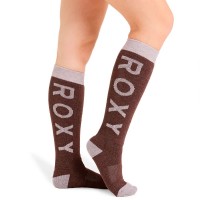 чорапи,дамски,чорапи,roxy,erjaa04452,long,socks,brown,(huckleberry)