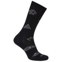 чорапи,мъжки,чорапи,icebreaker,merino,lifestyle,ultralight,camp,essentials,crew,socks,black,(black,alloy)