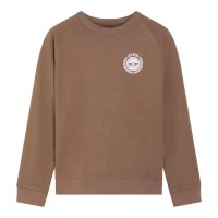блуза,мъжки,пуловери,dockers,sweatshirt,brown,(crest,logo,graphic,0086)