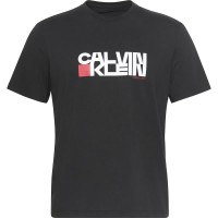 тениска,мъжки,тениски,calvin,klein,jeans,lv04rd814g,short,sleeve,t,shirt,black