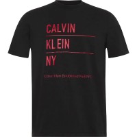 тениска,мъжки,тениски,calvin,klein,jeans,lv04rd818g,short,sleeve,t,shirt,black