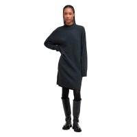 рокля,дамски,поли,и,рокли,barbour,serena,sleeveless,short,dress,black,(charcoal)