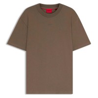 тениска,мъжки,тениски,hugo,dapolino,10248326,01,short,sleeve,t,shirt,medium,grey,(brown)