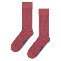 чорапи,мъжки,чорапи,happy,socks,big,dot,natural,dye,crew,socks,red