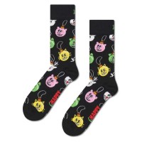 чорапи,мъжки,чорапи,дамски,чорапи,happy,socks,christmas,decoration,crew,socks,black,(black)