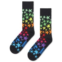 чорапи,мъжки,чорапи,happy,socks,star,cluster,crew,socks,black,(black)