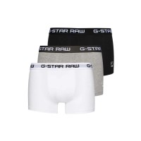боксерки,мъжко,бельо,g,star,classic,boxers,3,units,refurbished,black,grey,heather,white,(white,black,grey)