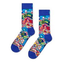 чорапи,мъжки,чорапи,happy,socks,park,güell,mosaic,socks,blue