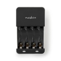 батерии,nedis,bach05,batteries,charger,white,(black)