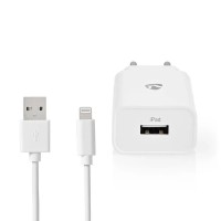 батерии,nedis,wchal242awt,batteries,charger,white,(clear)