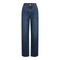дънки,дамски,панталони,vila,kelly,jaf,straight,fit,high,waist,jeans,dark,blue,denim,128