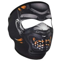 други,аксесоари,zan,headgear,horned,demon,full,face,mask,black,blue,orange,(black)