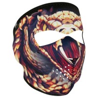 други,аксесоари,zan,headgear,snake,full,face,mask,red,black,tan,(multicolor)