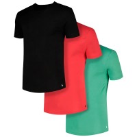 мъжко,бельо,ralph,lauren,714830304,short,sleeve,base,layer,3,units,multicolor,(heaven,green,sunrs,red,black)