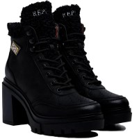 дамски,боти,дамски,високи,обувки,за,ходене,replay,jen,rombus,heel,booties,black,(black)
