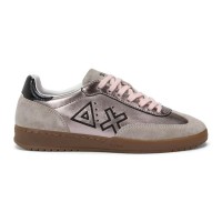 маратонки,мъжки,маратонки,дамски,маратонки,sun68,california,leather,trainers,silver,(silver)