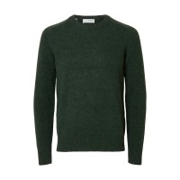 блуза,мъжки,пуловери,selected,rai,relaxed,fit,sweater,green,(deep,forest)