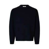 блуза,мъжки,пуловери,selected,teller,relaxed,fit,sweater,sky,captain