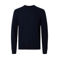 сако,мъжки,пуловери,selected,tray,relaxed,fit,sweater,blue,(navy,blazer)