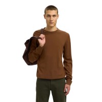 блуза,мъжки,пуловери,selected,tray,sweater,soft,silt,(brown)